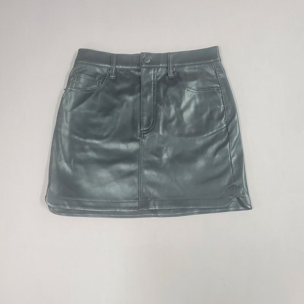 NWT Pistola Womens Ruml Mini Skirt Size 25 Faux Leather